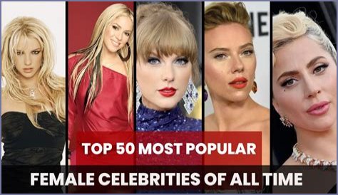 Introducing The Most Sizzling And Popular Female Celebrities